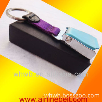 Hot selling metal and leather key holder